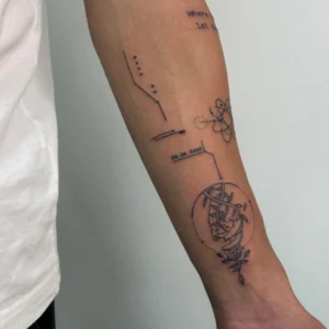 Minimalist tattoo